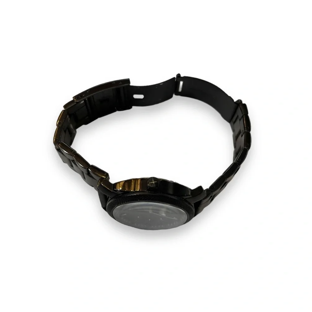 Mens Fossil Black Dial Stainless Watch - Picture 4 of 6